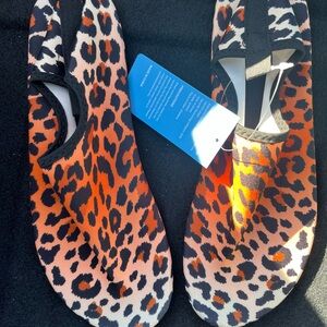 Leopard Print Women's Shoes size 13.5